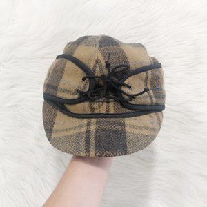 CROWNCAP Wool Plaid Earflap Winnepeg Canada Hat